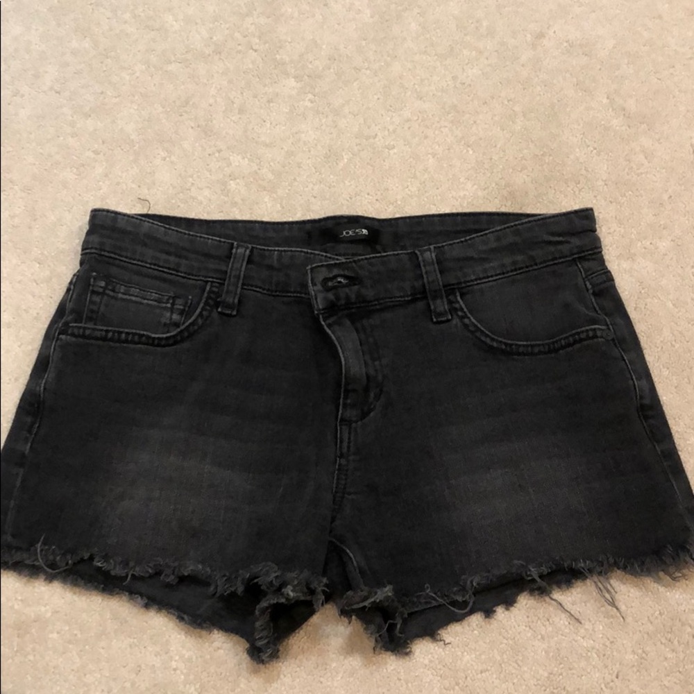 Joes Jeans Black Jean Shorts